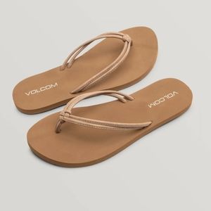 Brand new pair of Volcom Forever and Ever sandals